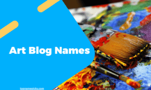 Art Blog Names