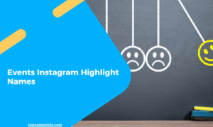 Events Instagram Highlight Names