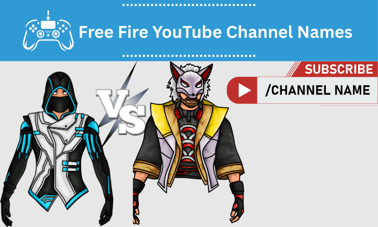 Free Fire YouTube Channel Names