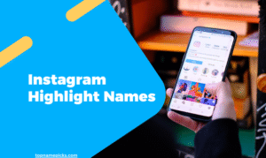 Instagram Highlight Names