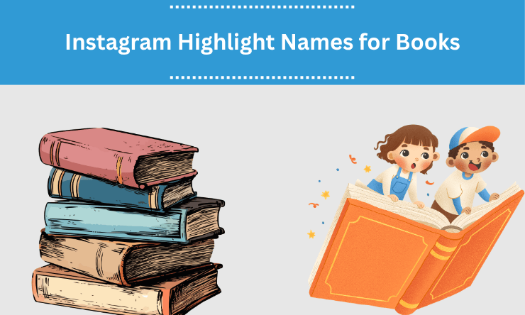 Instagram Highlight Names for Books