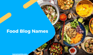 Food Blog Names